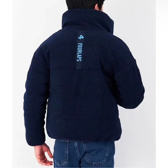 NWT FourLaps Polar Quilted Reversable Sherpa Jacket
Unisex Size S - Picture 6 of 12
